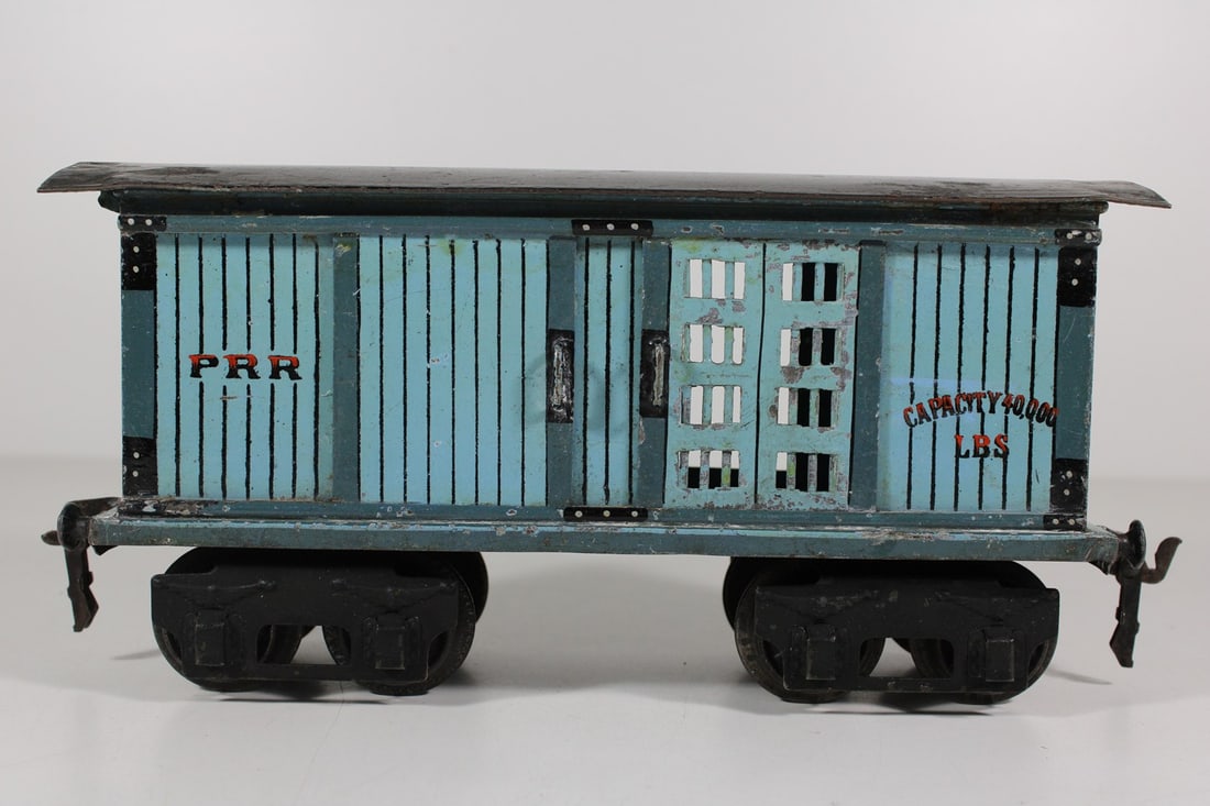 Marklin Gauge 1 American cattle wagon 1872 PRR (1 of 7)