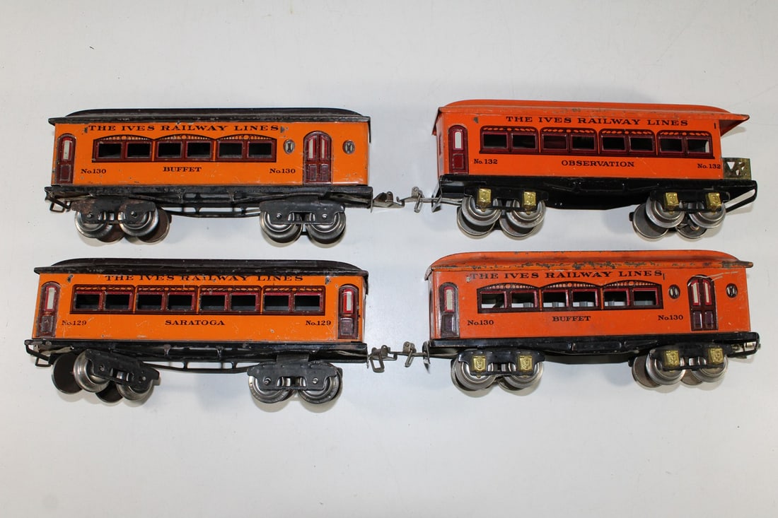 Ives Gauge 0 passenger coach set (1 of 1)