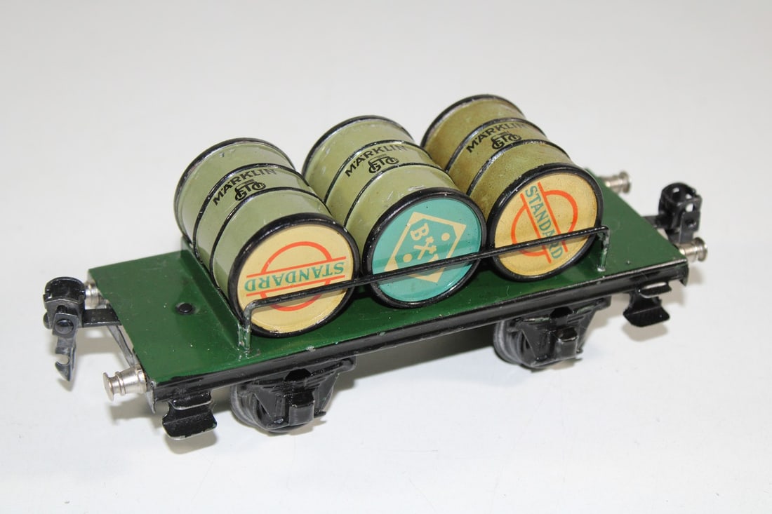 Marklin Gauge 0 barrel wagon 1999: Marklin Gauge 0 barrel wagon 1999 used, Z 2-3