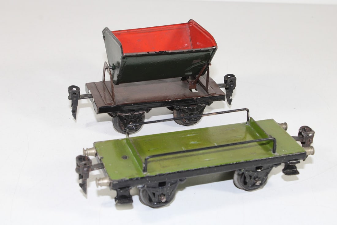 Marklin 0-gauge wagon: Marklin 0-gauge wagon used, LF repaired, Z 3