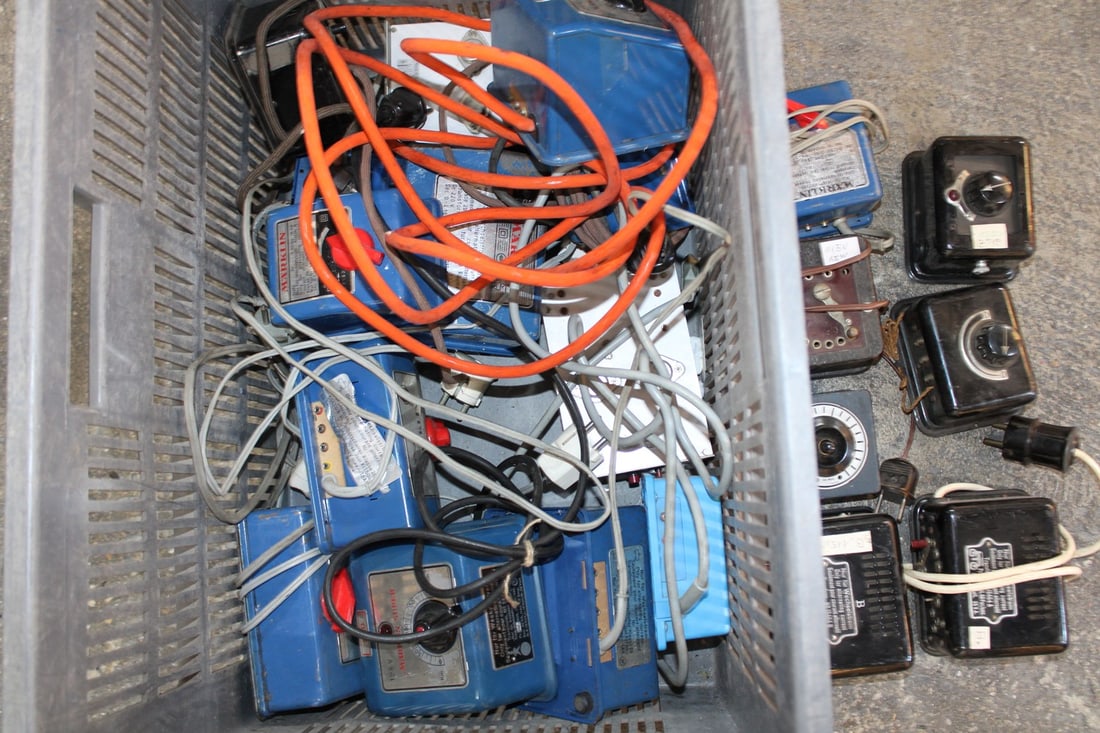 Miscellaneous old Marklin transformers: Miscellaneous old Marklin transformers used, modified, Z 3-4