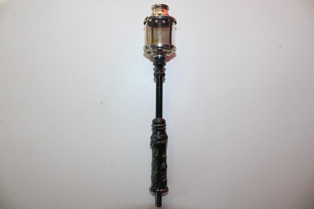 Marklin lamp to plug in: Marklin lamp to plug in as spare part, possibly modified, 18.5 cm, used, Z 2-3