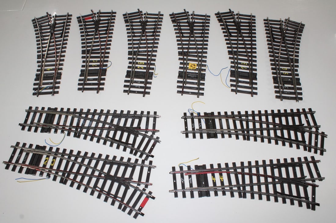 Marklin Gauge 1 points: Marklin Gauge 1 points used, modified, NV, Z 3