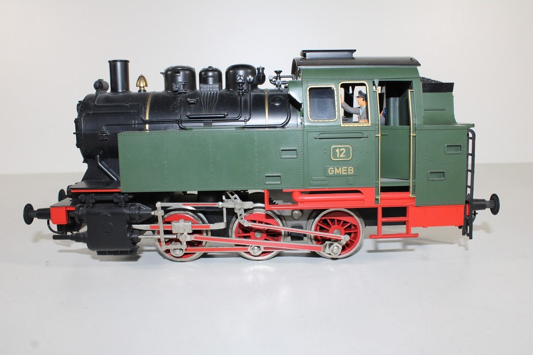 Marklin Gauge 1 steam locomotive "12": Marklin Gauge 1 steam locomotive "12" used, possibly NV, Z 2-3