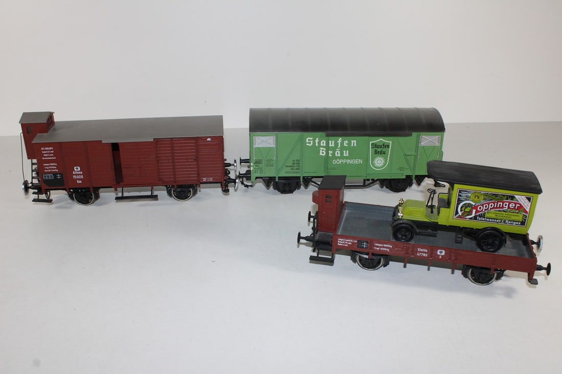 Marklin gauge 1 wagon: Marklin gauge 1 wagon used, modified, NV, Z 3-