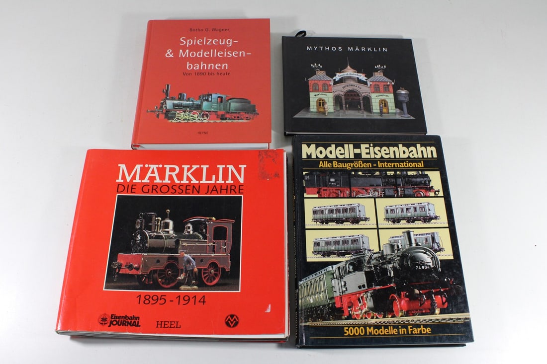 Miscellaneous railway and Marklin books: Miscellaneous railway and Marklin books Used, Z 3+