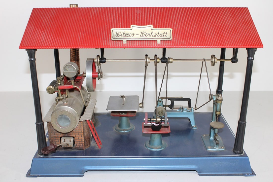Wilesco workshop: Wilesco workshop Length 46cm, used, Z 2-3