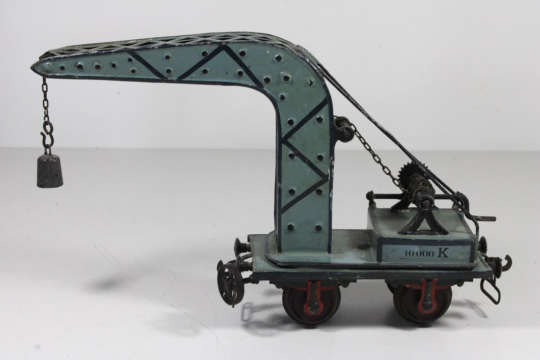 Marklin track 1 crane wagon 1859: Marklin track 1 crane wagon 1859 used, Z 2-3