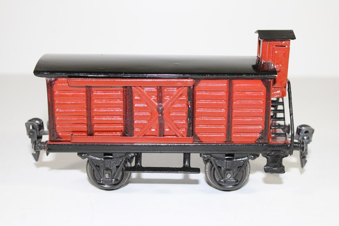 Marklin gauge 0 goods wagon 1929: Marklin gauge 0 goods wagon 1929 Very well preserved! Original! Worn, Z 1-2