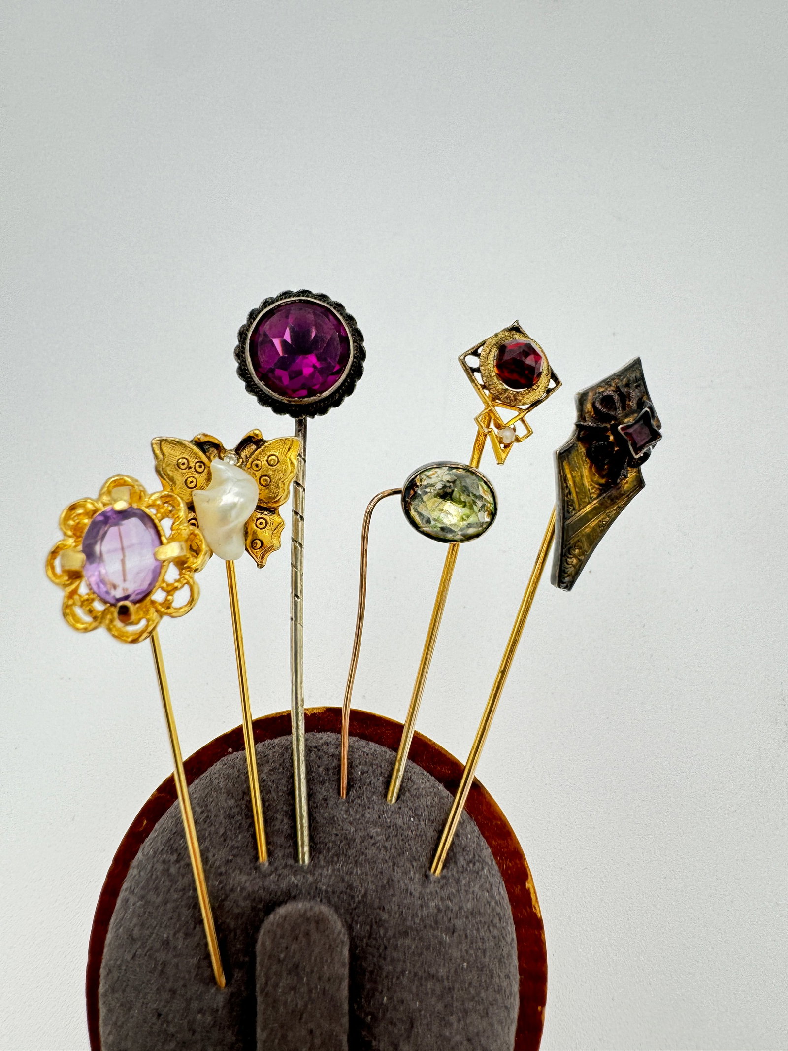Vintage/antique stick pins collection , 6 stick pins (1 of 5)