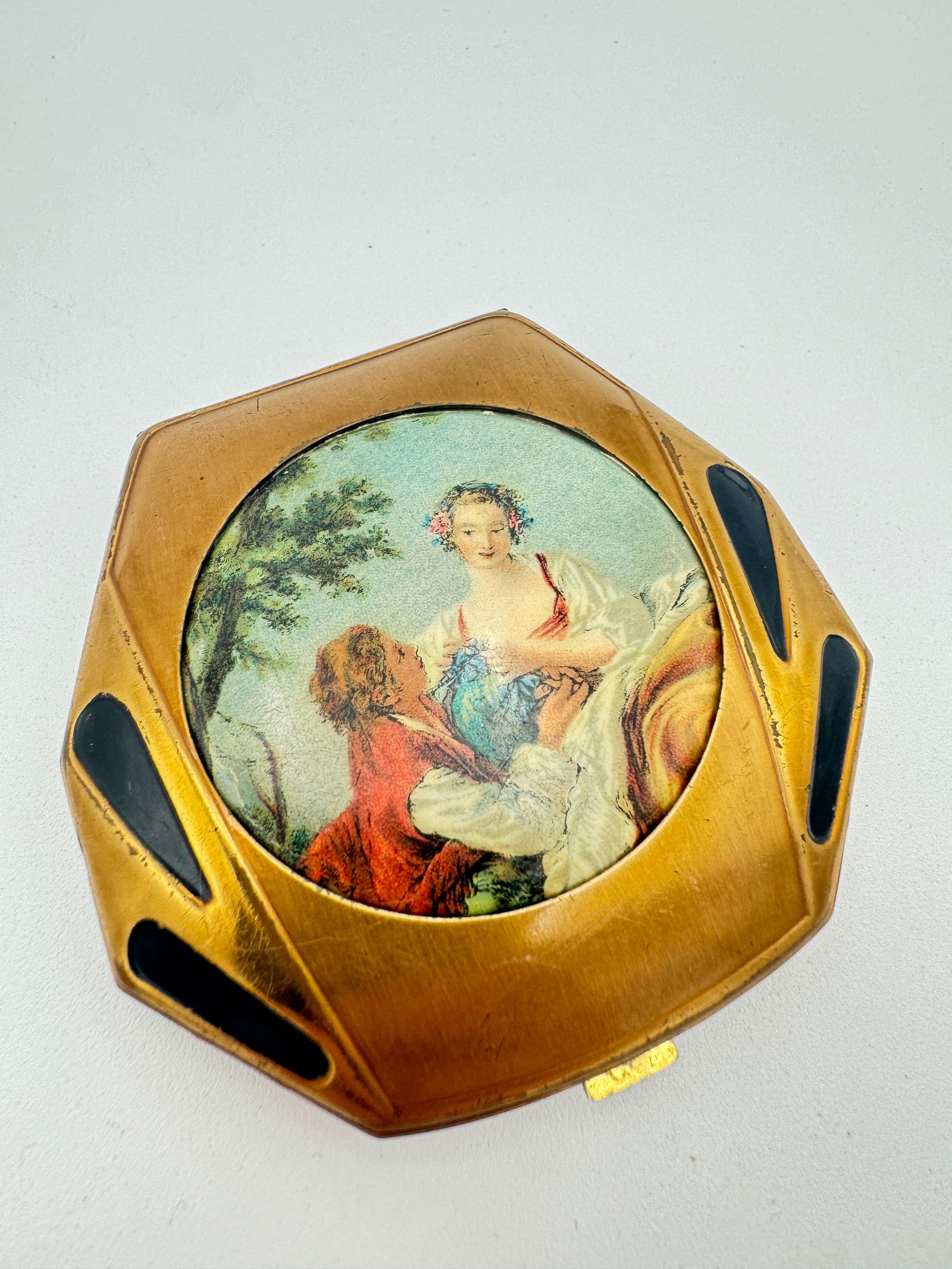 Beautiful vintage Elgin usa american compact (1 of 9)