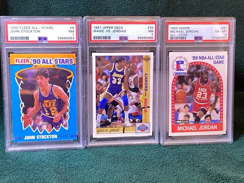 3 GRADED BASKETBALL CARDS (1 of 2)