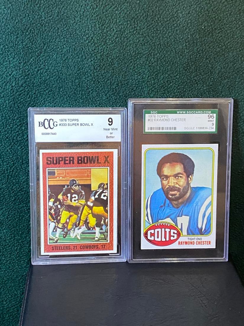 2 GRADED FOOTBALL CARDS (1 of 2)