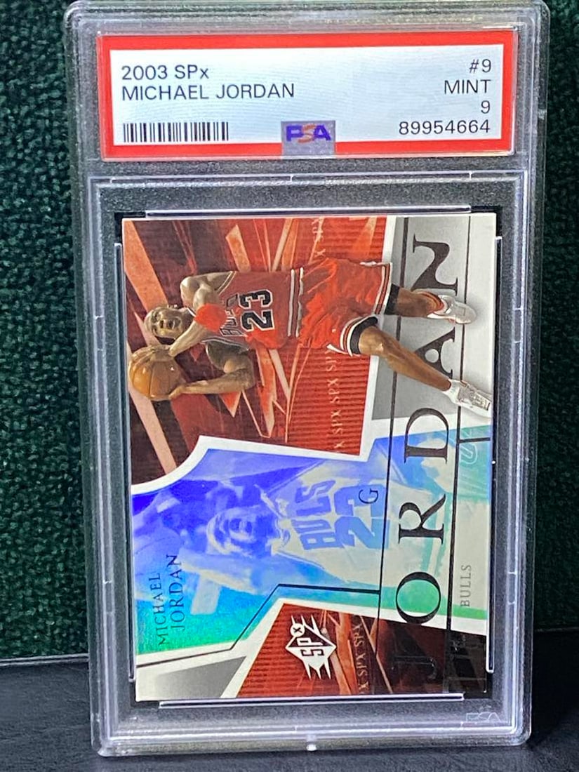 Graded Basketball Card 2003 SPx Michael Jordan (1 of 2)