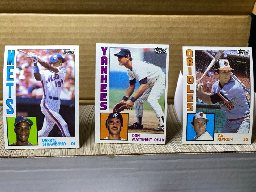 1984 TOPPS BASEBALL COMPLETE SET 792 CARDS (1 of 3)