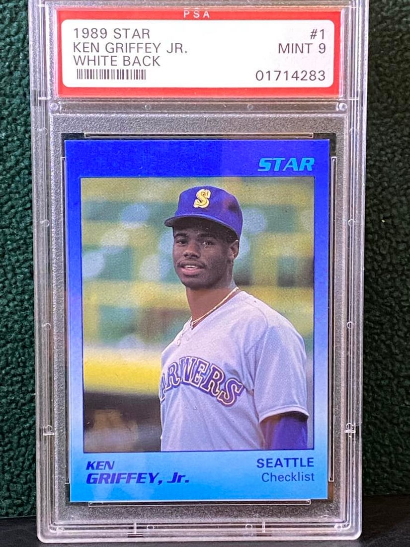1989 KEN GRIFFEY JR ROOKIE CARD PSA 9 (1 of 3)