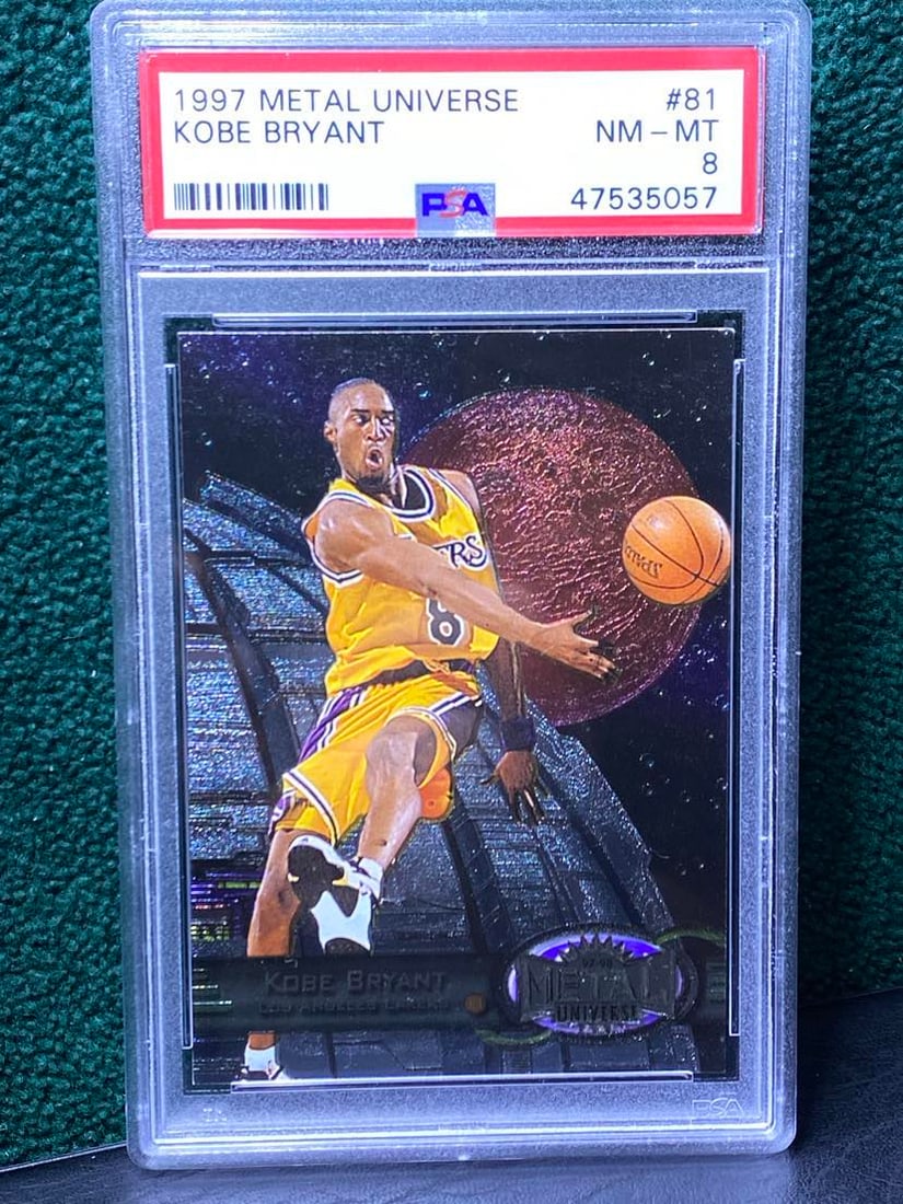 ICONIC 1997 METAL UNIVERSE #81 PSA 8  NM-MT (1 of 2)