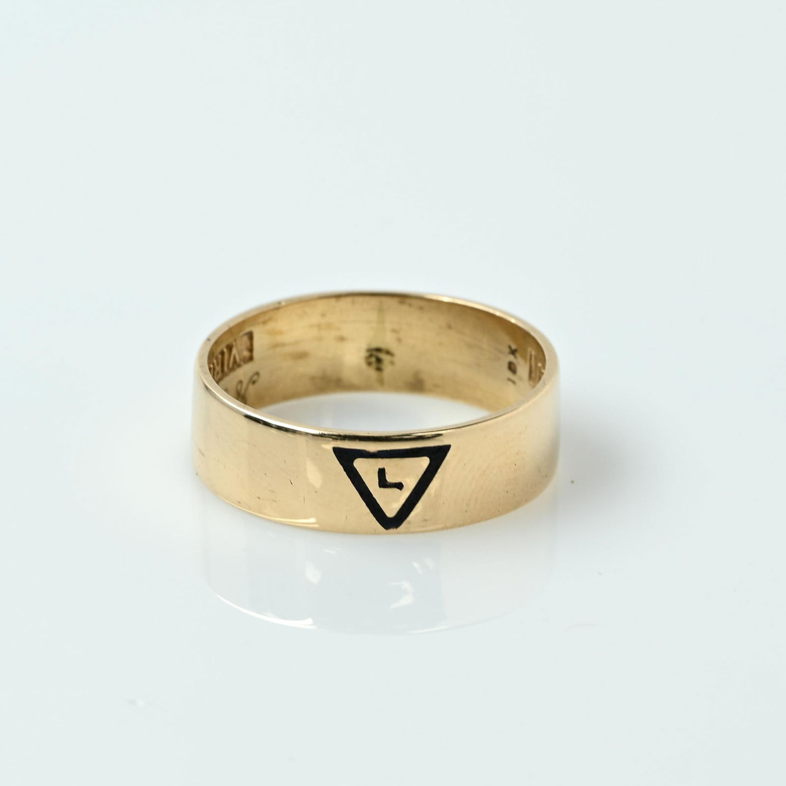 Vintage 14th Degree Scottish Rite Masonic Band With Latin Dated 1960 (1 of 5)