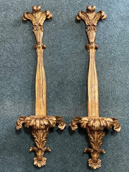Pair of Chelsea House Gold Plate Brackets (1 of 6)