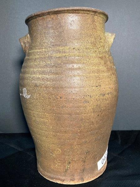 Large Southern Alkaline Glazed Jar Attributed to Edgefield or Georgia (1 of 13)