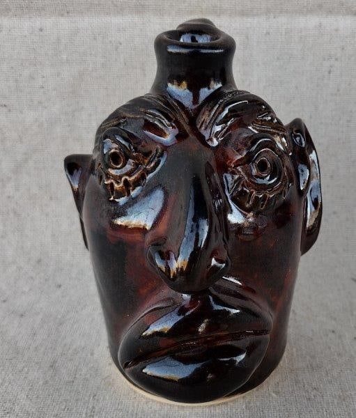 Charles Brown Pottery Face Jug (1 of 6)