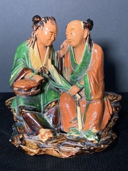 Antique Chinese Mud Men (1 of 12)