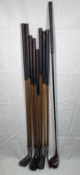 Set of Nine Wooden Shaft Golf Club (1 of 9)
