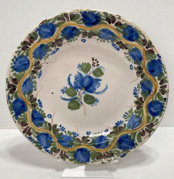 Early Spanish Faience Charger (1 of 11)