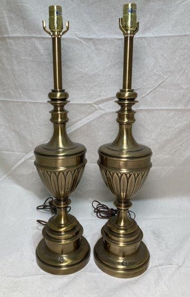 Pair of Brass Stiffel Lamps (1 of 8)