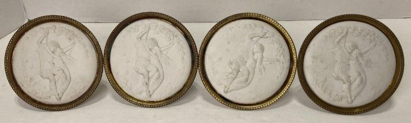 Four Bisque Curtain Tiebacks (1 of 6)