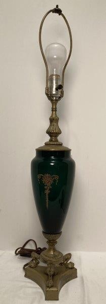 Tiffin Green Killarney Lamp (1 of 9)