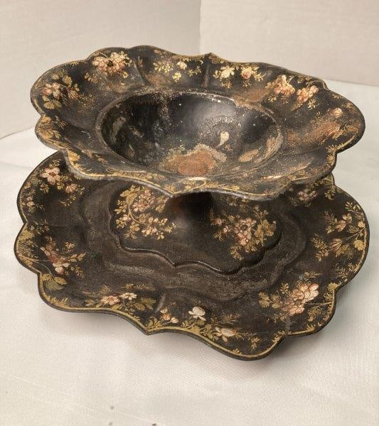 French Tole Sauce Boat (1 of 8)