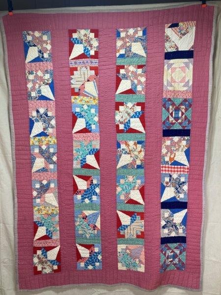Pink Star Quilt (1 of 12)