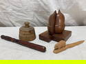 Group of Woodenware