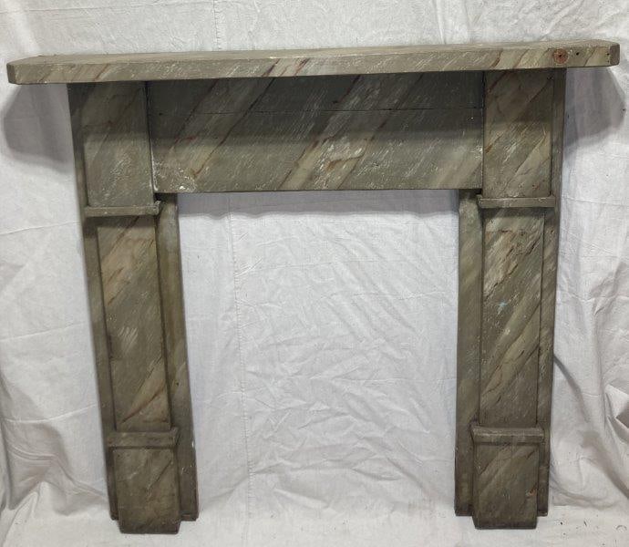 Georgia Plain Style Grain Painted Mantle (1 of 9)