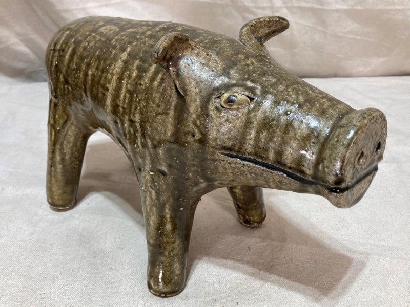 David Meaders Pottery Pig (1 of 17)