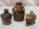 Marie Rodgers Miniature Face Jugs and Pig