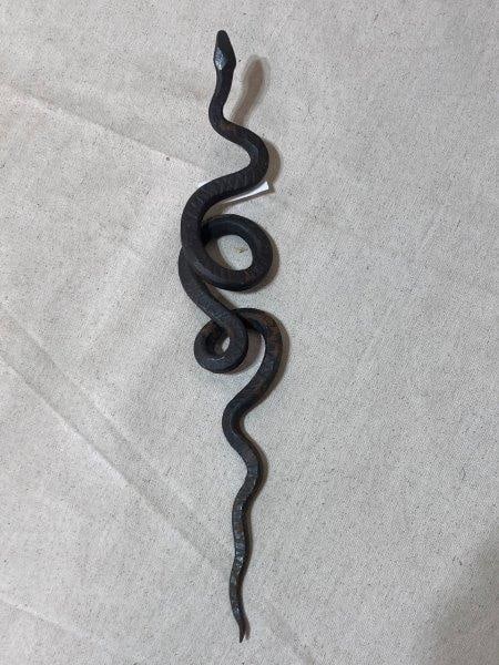 Folk Art Wrought Iron Snake (1 of 7)