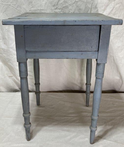 Blue Painted One Drawer Stand (1 of 13)