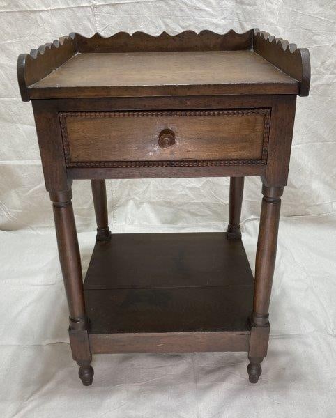 Early Walnut Washstand (1 of 11)