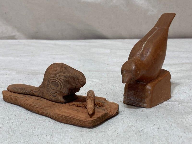 Two Folk Art Carvings (1 of 13)