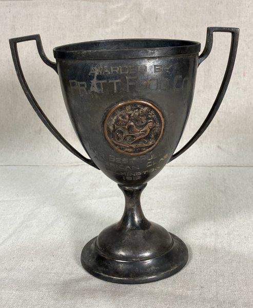 Pratt Food Company Poultry Silver Plate Trophy (1 of 11)