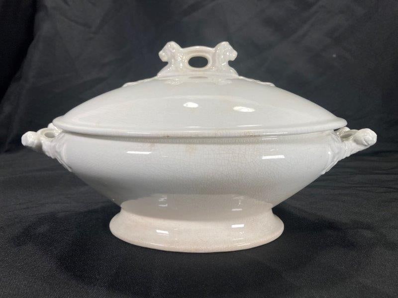 John Edwards Ironstone Covered Serving Dish (1 of 11)