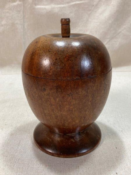 Turned Wood Apple Box (1 of 5)