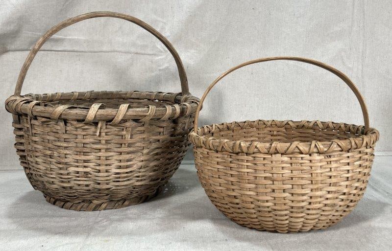 Two Country Woven Baskets (1 of 17)