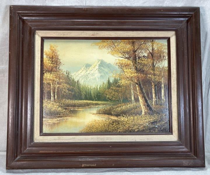 Landscape Oil on Canvas (1 of 10)