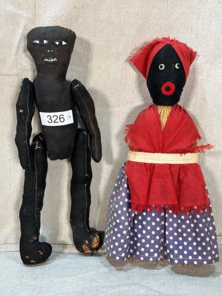 Two Black Americana Dolls (1 of 15)