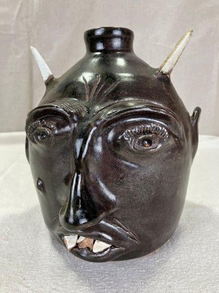 Patrick Shields Devil Face Jug (1 of 16)