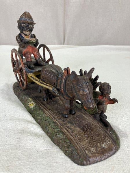 "Bad Accident" Mechanical Bank by J. & E. Stevens (1 of 16)