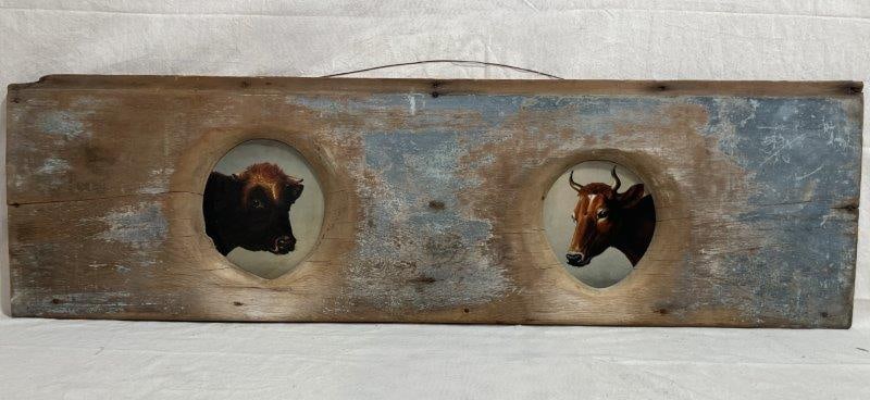 Cows Oil on Board (1 of 7)